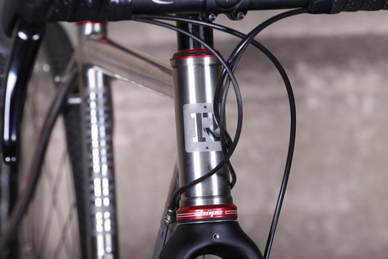 headtube with Reilly badge