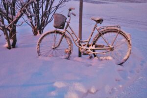 winter bike