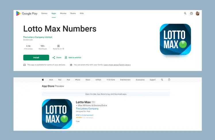 loto max numbers.
